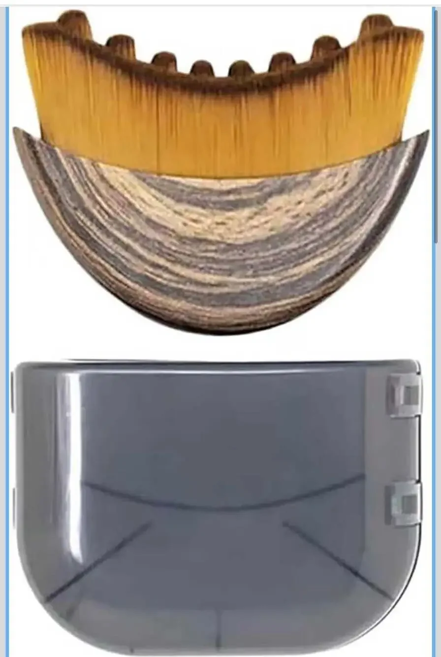 Lymphatic Contour Face Brush for Jawline Sculpting and Lymphatic Drainage Massag